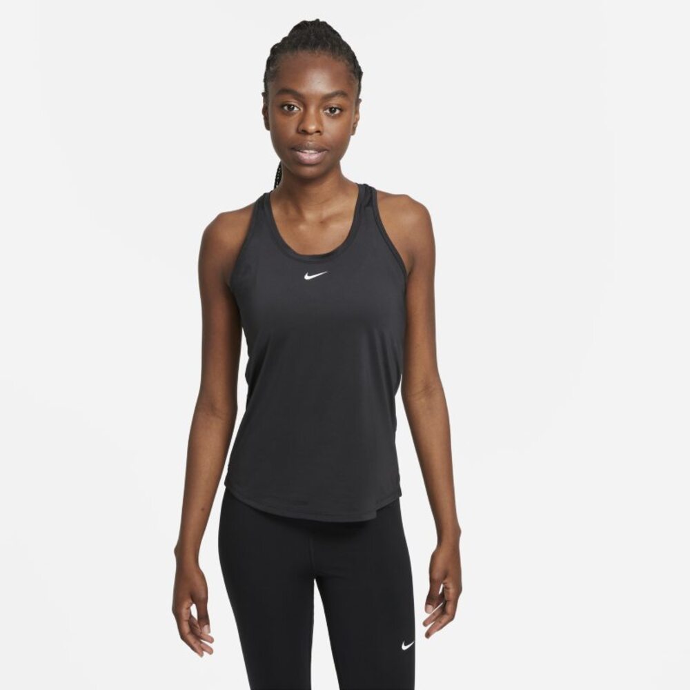 NWT! Nike Training One Dri-FIT Tank Top in Black MED - Picture 7 of 11